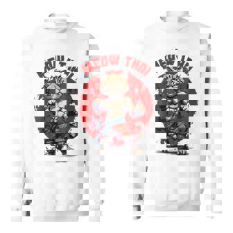 Meow Thai Divertido Muay Thai Y Amantes De Los Gatos Camisa de entrenamiento - Regaloses