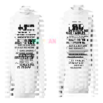 Mexican Wife I Love Her And She Is My Life Valentine's Day Sweatshirt - Monsterry
