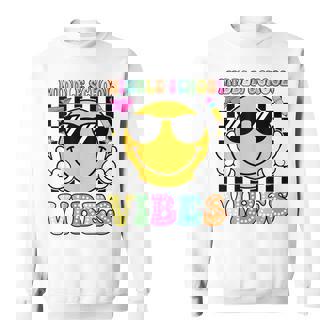 Middle School Vibes Back To School Middle School Teacher Sweatshirt - Monsterry