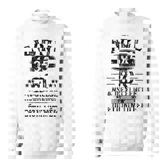 Millésime Avril 1945 Édition Limitée 80 Ans Cadeau Homme Sweater e - Cadeauxyz