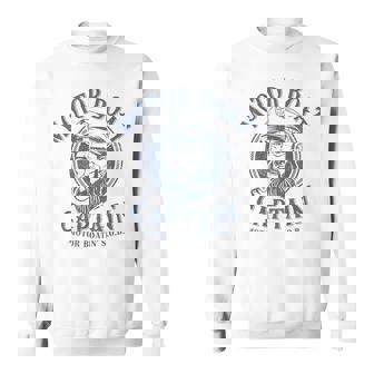 Motor Boat Captain Pontoon Boating Motor Boatin Lake Sweatshirt - Seseable
