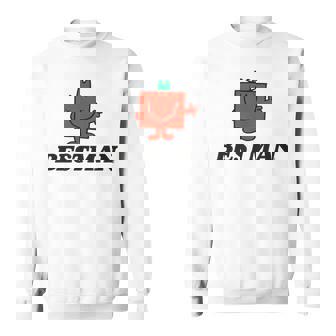 Mr Mr Strong Best Man Stag Do Sweatshirt - Seseable