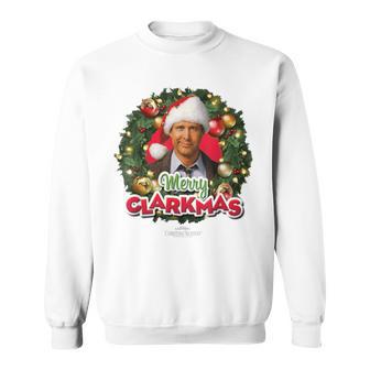 National Lampoon's Christmasacation Merry Clarkmas Blue Sweatshirt - Geschenkecke