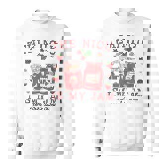 The Nicu Is My Jam Neonatal Intensive Care Unit Strawberry Sweatshirt - Thegiftio