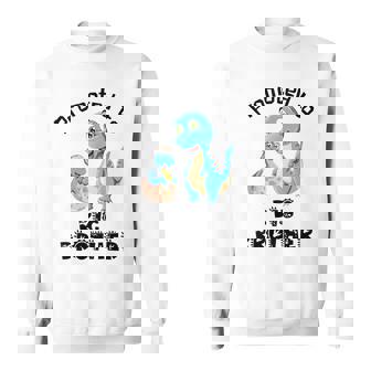 Niños Promocionado A Big Brother Boys Toddler Baby Trex Anuncio Camisa de entrenamiento - Regaloses