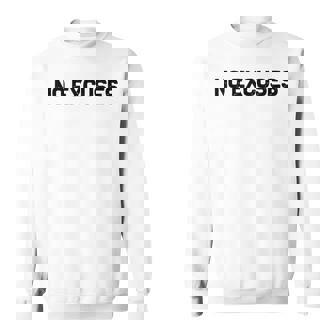 No Excuses Músculos Fitness Camisa de entrenamiento - Regaloses
