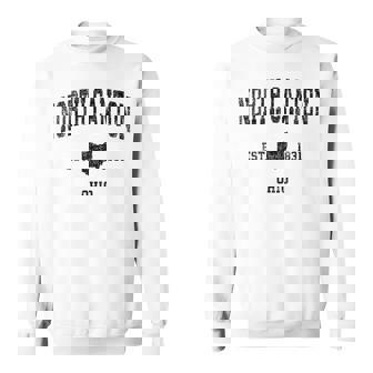 North Canton Ohio OH Vintage Sports Print Sweatshirt - Monsterry