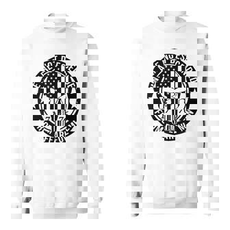 We Are Not Descended From Fearful Men Patriotic 1776 Skull Sweatshirt - Monsterry