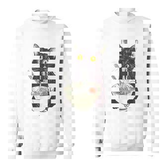 Nouilles Ramen Japonais Manga Chat Kawaii Sweater e - Cadeauxyz