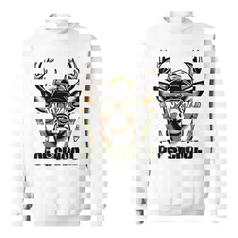 Oh Deer 100 Days Of School Are Here Deer Hunting 100Th Day Sweatshirt - Thegiftio