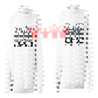 OHIO Casual Graphical Dress Daily Wear Carnival Party Sweatshirt - Monsterry