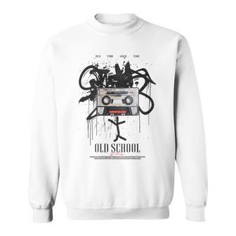 Old School Backprint Music Tapeintage Mixtape Cassette Sweatshirt - Geschenkecke