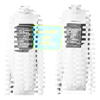 One Hundred Days Later Retro Tv 100 Days Of School Sweatshirt - Thegiftio UK