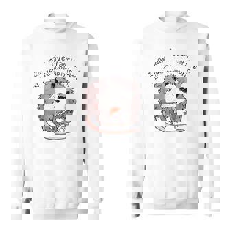 Opossum I Can Not Live Laugh Love In These Condition Sweatshirt - Monsterry