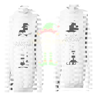 Orthodontist Elf Family Christmas Matching Group Xmas Sweatshirt - Monsterry