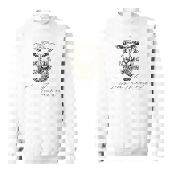 Parable Of The Lost Sheep With I Was The One Matthew Saying Sweatshirt - Monsterry