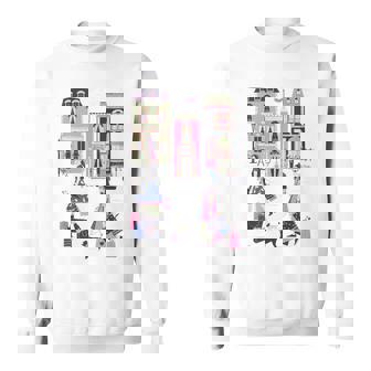 Paris France Fashion Shopping Retro Travel Souvenir Sweatshirt - Seseable