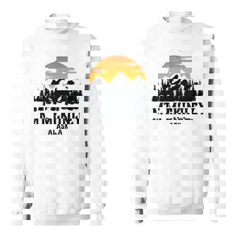 Parque Nacional Monte Mckinley Alaska Retro Camisa de entrenamiento - Regaloses
