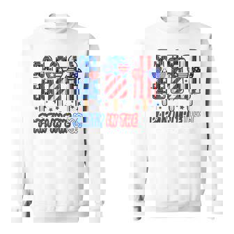 Party In USA 4th July Popsicle Shirt Boys USA Flag American Sweatshirt - Monsterry