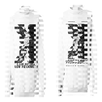 Pitching Backwards K Strikeout Baseball Softball Pitcher Sweatshirt - Monsterry