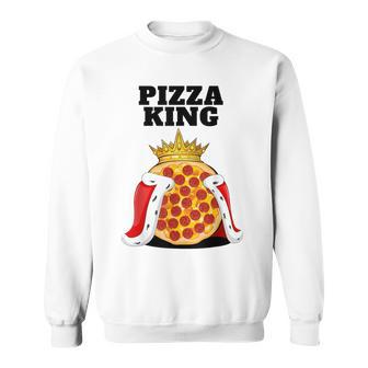 Pizza King Pizza Lovers Sweatshirt - Geschenkecke