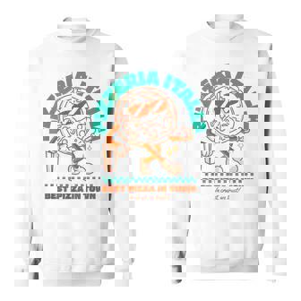 Pizzeria Italia The Best Pizza In The City I Crust We Trust Sweatshirt - Geschenkecke