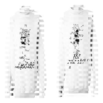 What Me Plan Ahead One Man Band Sketch Sweatshirt - Monsterry