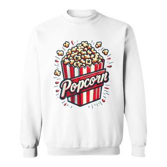 Popcorn Damen Sweatshirt - Geschenkecke