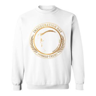 President Trump Inauguration Day 2025 Commemorative Graphic Sweatshirt - Geschenkecke