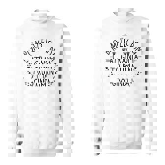 Promoted From Cat Grandma To Human Grandma Cute Letter Shirt Sweatshirt - Monsterry
