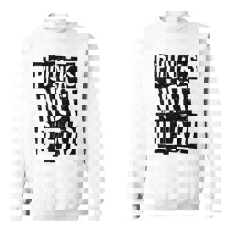 Punks Not Dead -Intage Grunge Punk Is Not Dead Rock Sweater e - Cadeauxyz