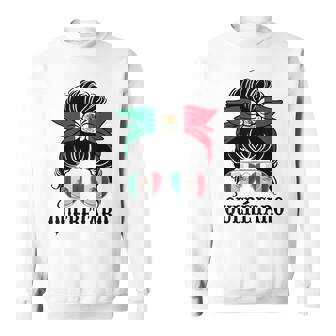 Queretaro Mexico Pride Mexican Flag State Sweatshirt - Monsterry