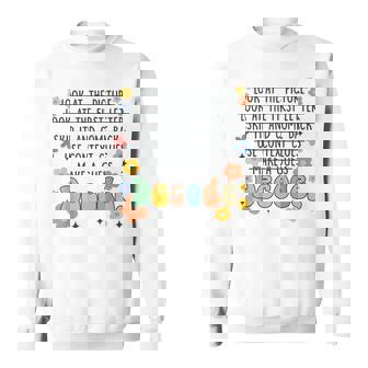 Reading Teacher Science Of Reading Literacy Groovy Decode Sweatshirt - Monsterry