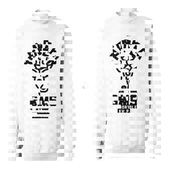 Reindeer Games Rudolf North Pole Christmas Sweatshirt - Monsterry