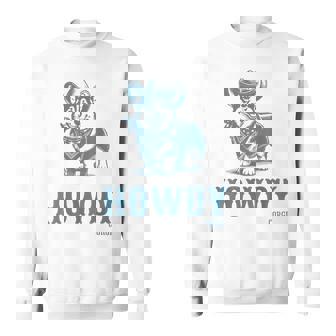Retro Howdy Corgi Cowboy Western Country Cowboy Cowgirl Sweatshirt - Seseable