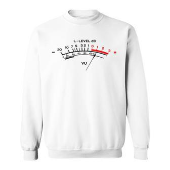 Retrou Meterintage Hi-Fi Audio Stereo Music Sound Sweatshirt - Geschenkecke