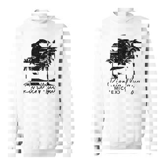 Riviera Maya Mexico Surf Vintage Sunset Surfer Retro Sweatshirt - Monsterry