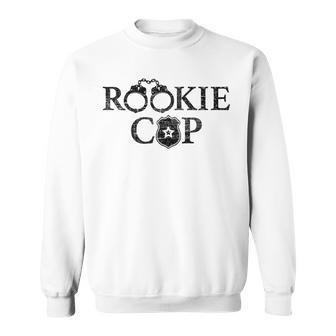 Rookie Novelty Rookie Cop Police Gray Sweatshirt - Geschenkecke