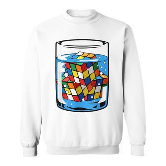 Rubik Rubics Cube Coloré Sweater e - Cadeauxyz