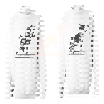 Rude Pointer Dog German Shorthair Dog Sweatshirt - Monsterry