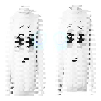 Sad Eyes Funny Sweatshirt - Monsterry