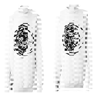 Silueta De Toro Negro En Estilo De Tatuaje Tribal Camisa de entrenamiento - Regaloses