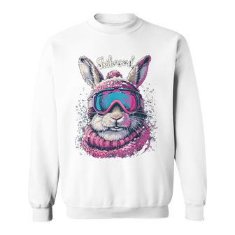 Skihaserl Apres Ski Haserl Skifahrer Winter Damen Sweatshirt - Geschenkecke