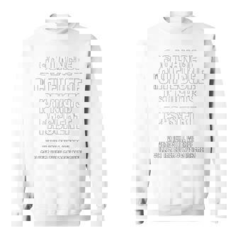 So Lange Ich Fluch Ist Nichts Passiert Craftsman Sweatshirt - Seseable