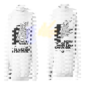 Take My Strong Hand Sweatshirt - Seseable