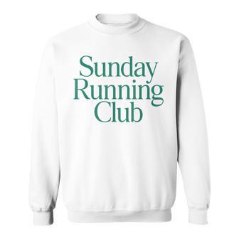 Sunday Running Club X Jogger Jogging Runner Fitness Gym Sweatshirt - Geschenkecke