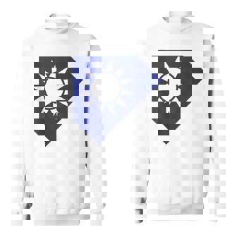Taiwan Flag Taiwan Taipei Republic Of China ROC Formosa Tank Top Sweatshirt - Monsterry