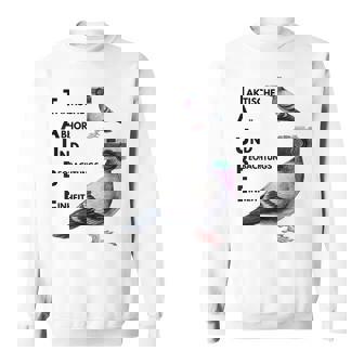 Taube Meme Sweatshirt - Geschenkecke