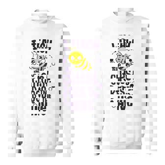 I Teach The Cutest Bees In The Hive Kindergarten Teacher Sweatshirt - Monsterry