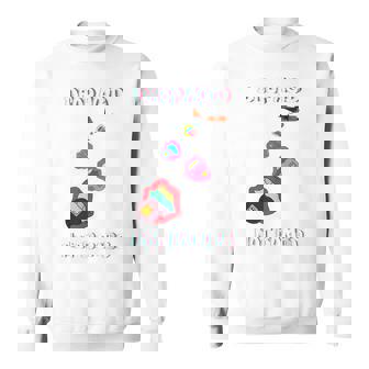 Techno 90s Acid House 70s 80s Raver Drop Acid Not Bombs Sweatshirt - Monsterry